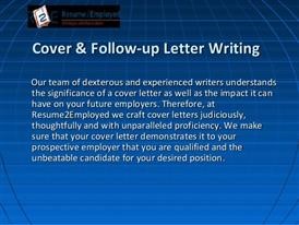 Professional Resume Services Nj